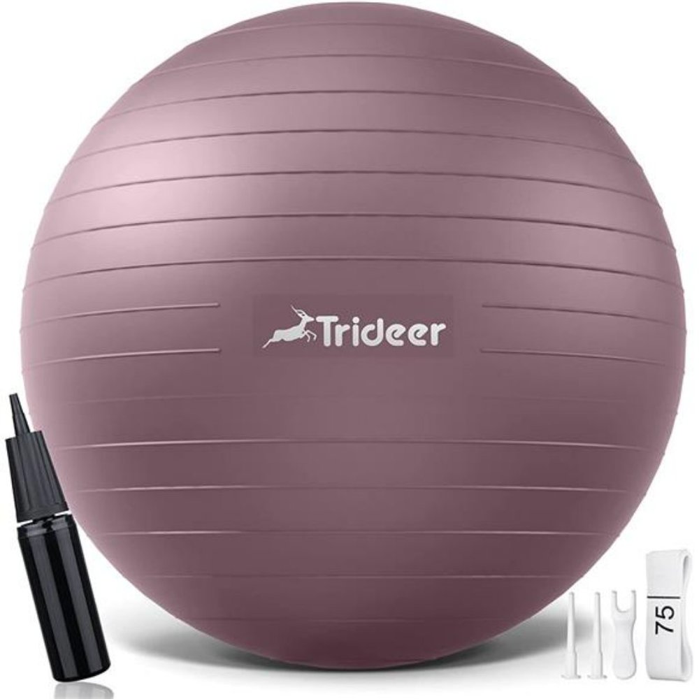 Yoga Ball - Exercise Ball for Workout  - Anti-Burst and Slip Resistant